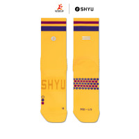 SHYU - Half Crew - Amber - Eggplant - Claret